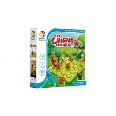 SmartGames : Les Chiens s'en Mêlent - Juego de lógica y deducción