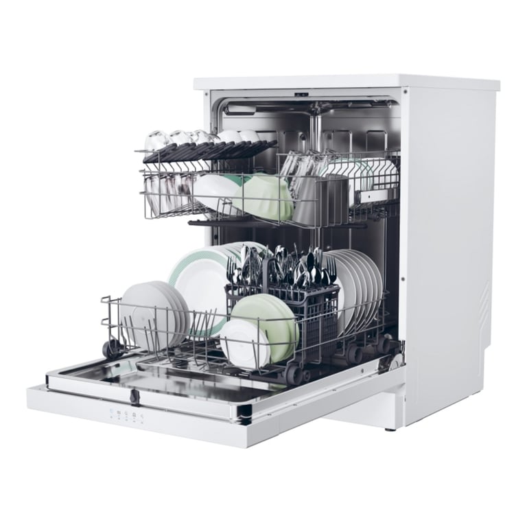 Lave vaisselle Candy RapidÓ CF 3E7E0W Pose libre 13 couverts - vue 3