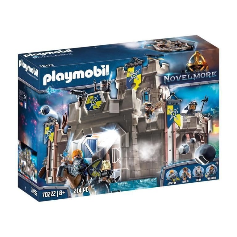 Playmobil Citadelle Des Chevaliers Novelmore 70222 - vue 2