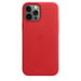 APPLE iPhone 12 Pro Max Funda de piel con MagSafe - (PRODUCT)RED