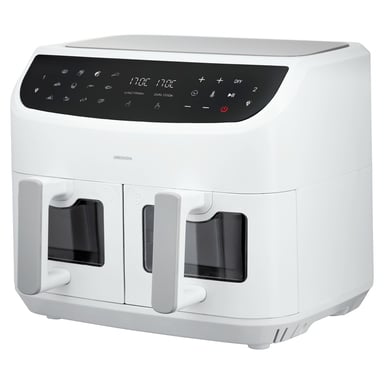 MEDION LIFE P20 Double 8,7 L 2600 W Friteuse d'air chaud Blanc