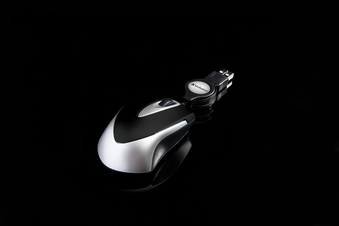 Souris Verbatim Go Mini – Optique, 1000 DPI, Filaire, Ambidextre - vue 10