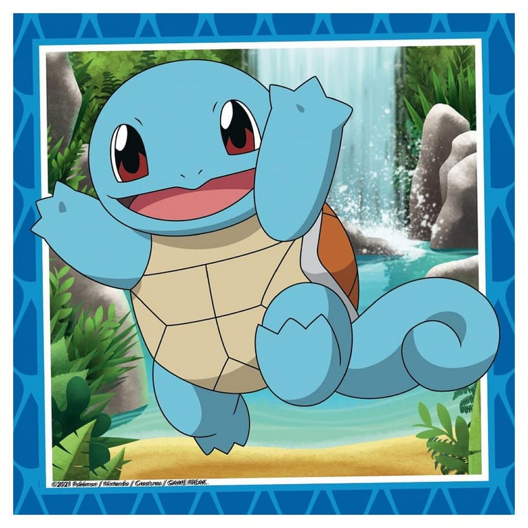 Puzzles 3x49 pièces : Pikachu Dracaufeu et Evoli Ravensburger France - vue 7