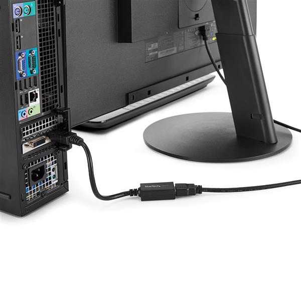 StarTech.com Adaptateur DisplayPort vers HDMI Convertisseur Vidéo DP 1.2 vers HDMI Câble DP vers HDMI pour MoniteurÉcran Câble Passif DP à HDMI Connecteur DP à Verrouillage Neuf - vue 3