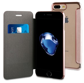 Folio Bling Or Rose: Apple Iphone 6+/6S+/7+/8+