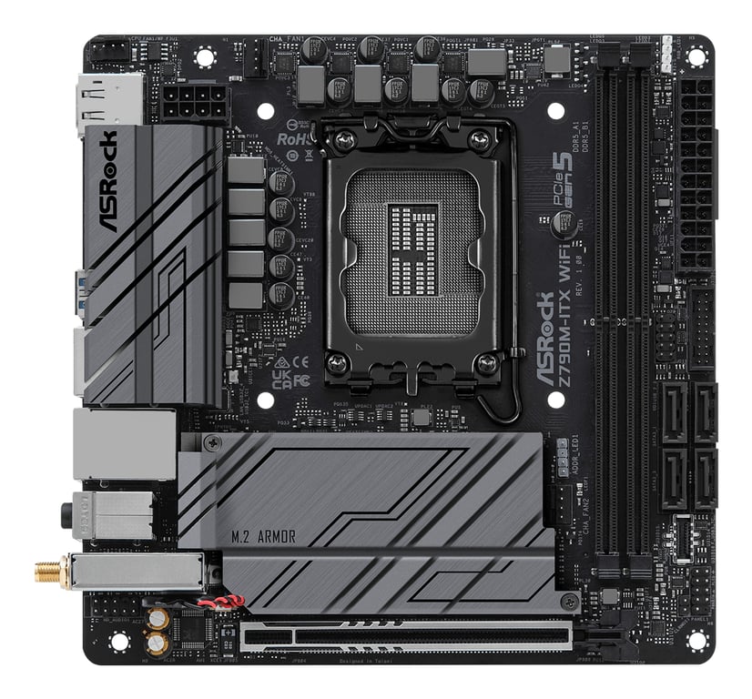 ASRock Z790M ITX WiFi - vue 3