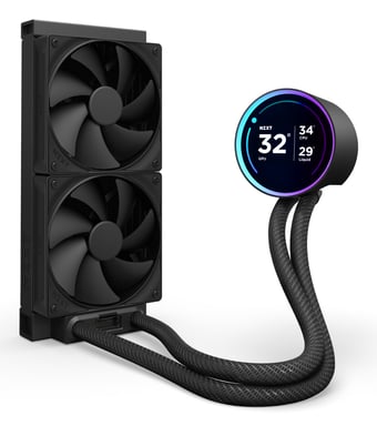NZXT Kraken Elite 240 Procesador Sistema de refrigeración líquida todo en uno 12 cm Negro 1 pieza(s)