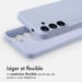 imoshion Coque Couleur avec MagSafe pour Samsung Galaxy S25 Plus - Lila