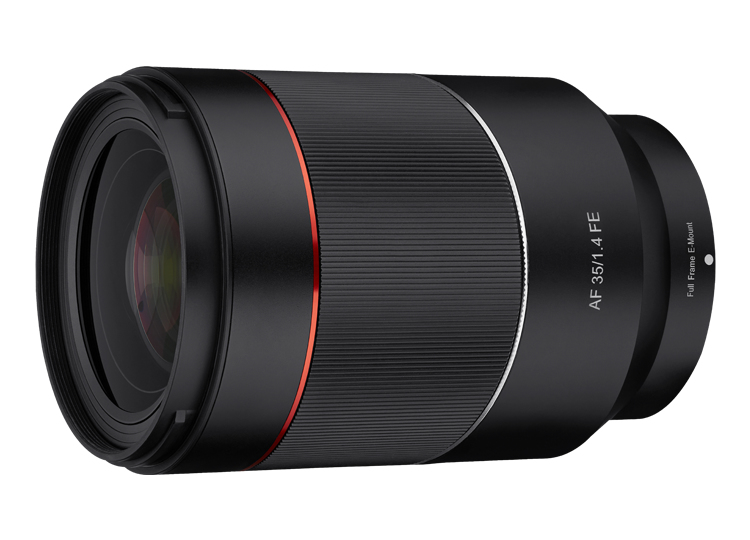 Objectif Samyang AF 35mm F1.4 FE – SLR, Ouverture Lumineuse, Sony - vue 3
