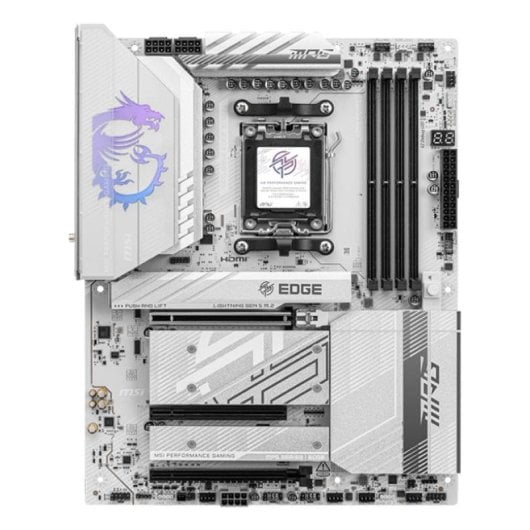 MSI B850I EDGE TI WIFI AMD B850 Emplacement AM5 mini ITX Neuf - vue 2