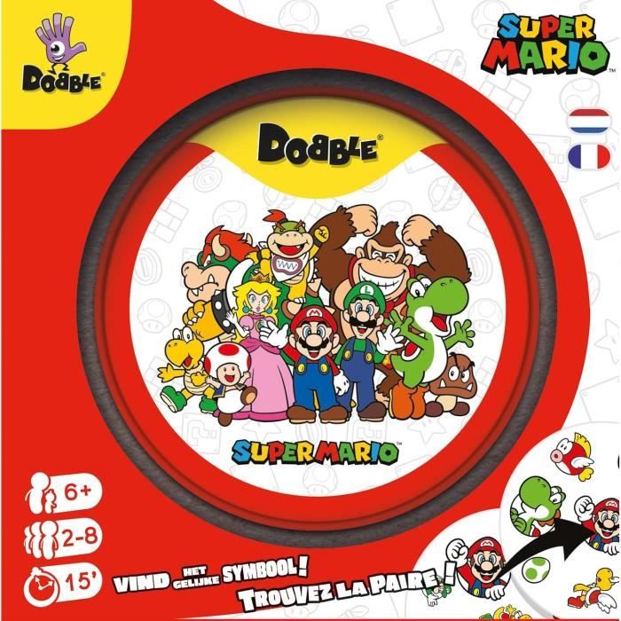 Jeu De Société Dobble: Super Mario Asmodee La Boite - vue 8