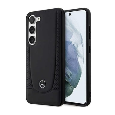 Cover per Galaxy S23 in pelle dal lussuoso design traforato