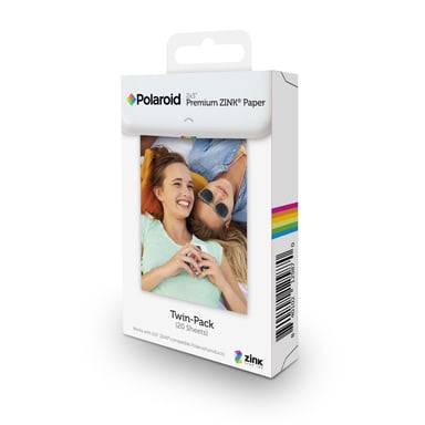 Pack de 20 Papiers photo Instantanée Polaroid ZINK Format 2x3''