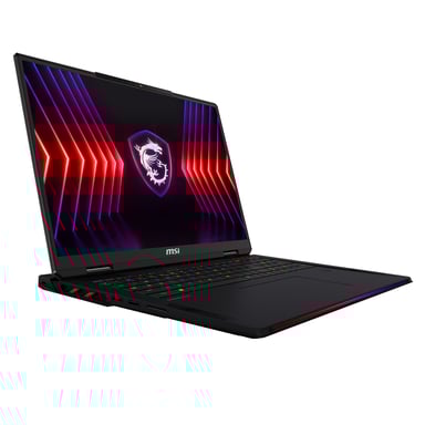 MSI Raider 18 HX A14VGG-003FR Intel® Core™ i9 i9-14900HX Portátil 45,7 cm (18'') WQUXGA 32 GB DDR5-SDRAM 2 TB SSD NVIDIA GeForce RTX 4070 Wi-Fi 7 (802.11be) Windows 11 Pro Negro