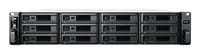 Synology RackStation RS2423RP+ servidor de almacenamiento NAS Bastidor (2U) Ryzen Embedded V1780B 8 GB DDR4 0 TB DiskStation Manager Negro, Gris