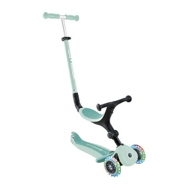 Scooter Go-Up Active Lights en menta pastel y menta oscuro para niños