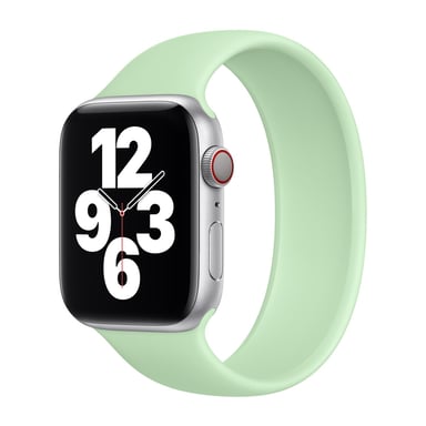Bracelet Boucle unique en Silicone pour Apple Watch | 44/45/46/49 mm - Taille 11 - Pistachio