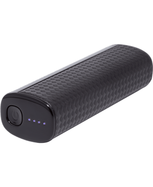Batteria esterna Fashionista, 2600 mAh, nero grafite