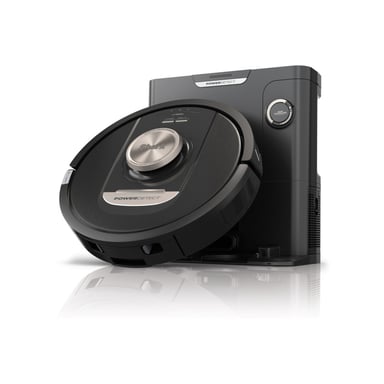 Aspirador robótico Sharkclean PowerDetect 0,23 L sin bolsa Negro, Plata
