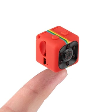 Mini Caméra HD Sport Sans Fil Détection Mouvement Infrarouge Carte Tf Rouge YONIS