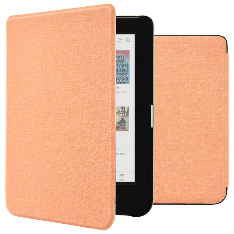 imoshion Étui de liseuse portefeuille Canvas Sleepcover pour Kobo Clara Colour / Clara BW / Tolino Shine 5 / Shine Color Neuf - vue 3