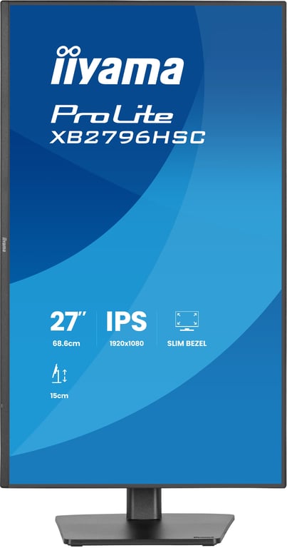 iiyama ProLite XB2796HSC-B1 écran plat de PC 68,6 cm (27 ) 1920 x 1080 pixels Full HD LED Noir - Neuf
