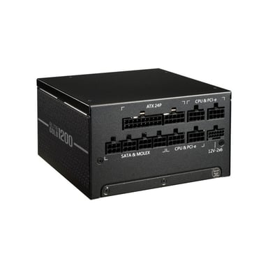 Cooler Master Fuente de Alimentación Elite Gold 1200W 80 PLUS Gold modulaire - vue 1