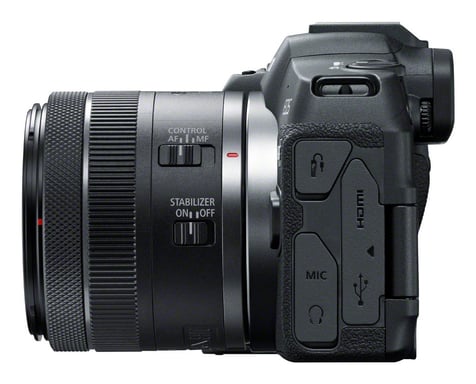 Canon EOS R8 + RF 24-50mm F4.5-6.3 IS STM Kit MILC 24,2 MP CMOS 6000 x 4000 Pixeles Negro