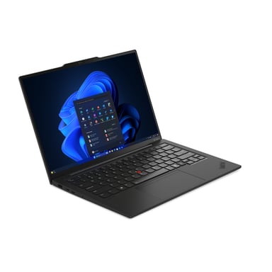 Lenovo ThinkPad X1 Carbon Gen 13 Aura Edition Intel Core Ultra 5 225U Ordinateur portable 35,6 cm (14'') WUXGA 16 Go LPDDR5x-SDRAM 512 Go SSD Wi-Fi 6E (802.11ax) Windows 11 Pro Allemand Noir
