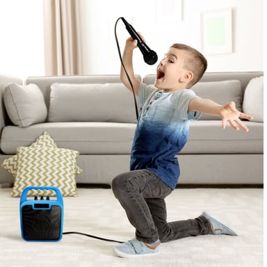 Celly KIDSPARTYBL altavoz portátil o de fiesta Altavoz monofónico portátil Negro, Azul 10 W