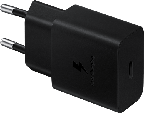 Chargeur USB C 15W Power Delivery Noir Samsung