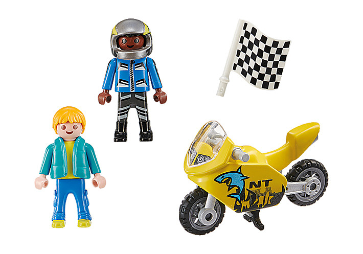 Playmobil 70380 Enfants Et Moto - vue 6