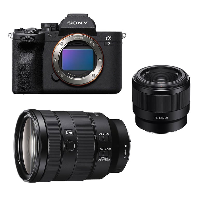 SONY ALPHA 7 IV + Objectif FE 24 105mm + FE 50mm f1.8 Garanti - vue 3