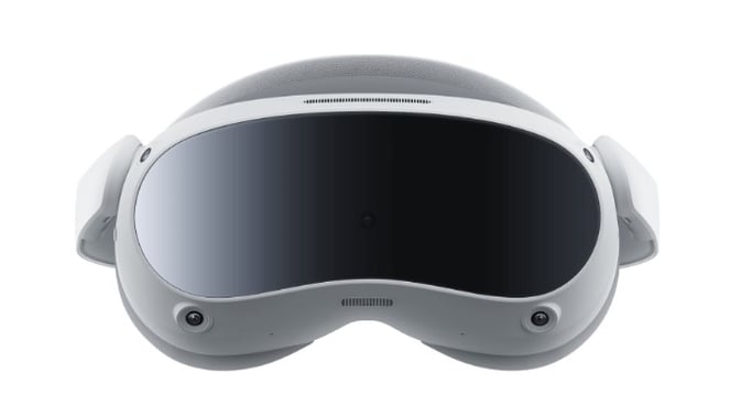 Oculus PICO 4 Pantalla con montura para sujetar en la cabeza Negro, Blanco