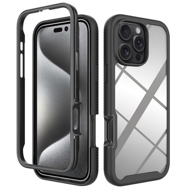 imoshion Coque 360° Full Protective pour Apple iPhone 16 Pro Max - Noir