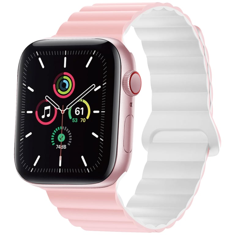 Bracelet Apple Watch 42mm Magnétique en Silicone - vue 4