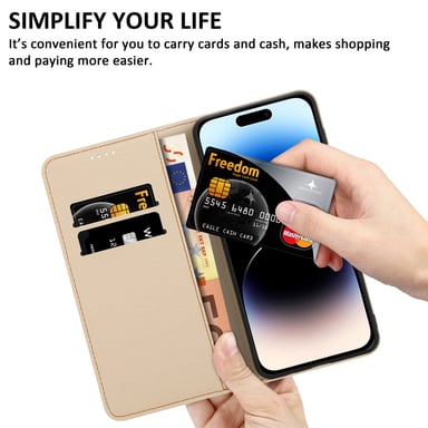 Coque pour Apple iPhone 14 PRO MAX Design Pluie de Fleurs No. 6 Housse de protection Étui avec fermeture magnétique, fonction de support et compartiment pour carte