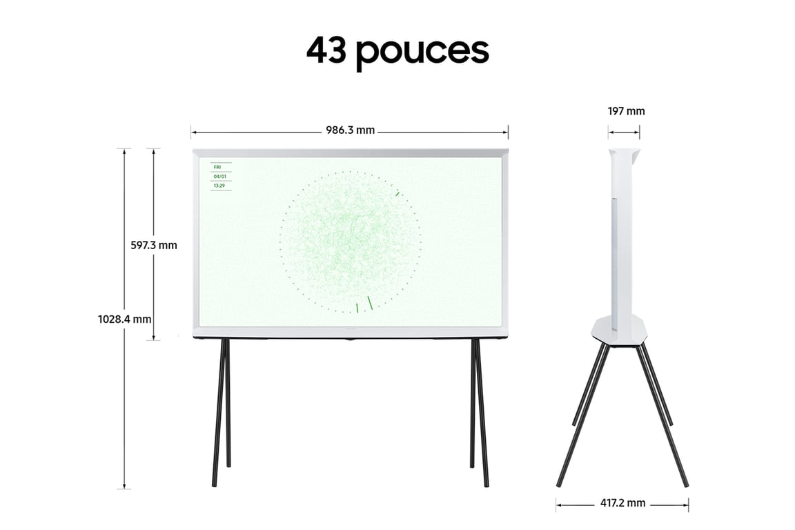 Samsung TQ43LS01DA The Serif - vue 8