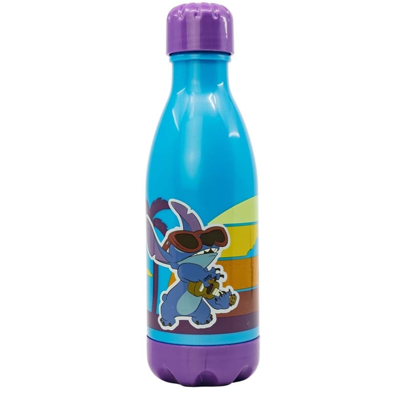 Disney Gourde 560 ml pour Enfant au Motif Stitch Plage Neuf
