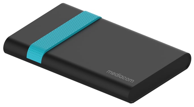 Mediacom M-HDSB3PB Caja de discos de almacenamiento Caja HDD Negra 2,5''