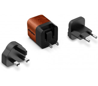 Caricabatterie Power Delivery - 20W - UE/UK/USA - Marrone