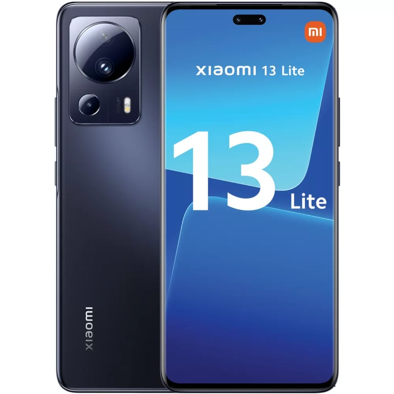 Xiaomi 13 Lite (5G) 128 GB, Negro, Desbloqueado - Xiaomi