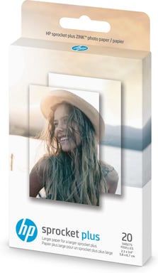 Paquete de 20 hojas de papel HP Sprocket Select 2.3x3.4