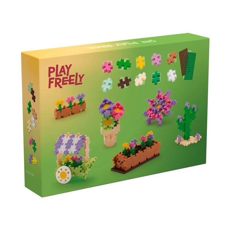 Jeu de construction Plus Plus Kit decouverte Échoppe aux fleurs - vue 2