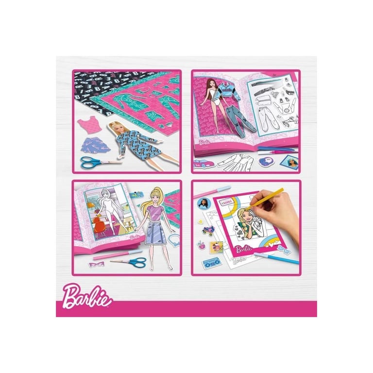 Sac à Dos Créatif Lisciani 112043 – Barbie Fashion à Colorier - vue 9