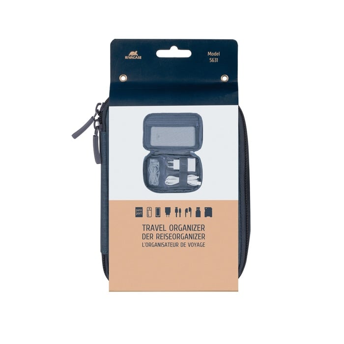 Etui Rivacase pour batteries chargeurs et câbles Neuf - vue 2