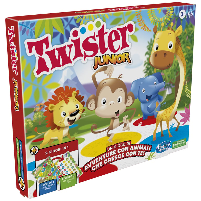 Hasbro Gaming Twister Junior Jeu de société Voyageaventure Neuf - vue 3