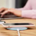 KREAFUNK WiCHARGE 2 Chargeur Sans Fil 10W – Station de charge Qi, Rapide, Compacte, Compatible Smartphones -bleu