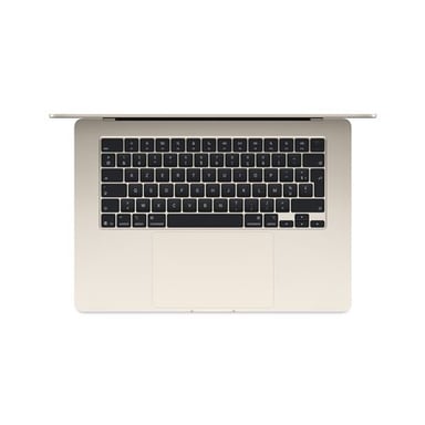 Macbook Air M4 (2025) 13', 512 Go 24 Go Apple GPU 10, Luz estelar - QWERTY ES