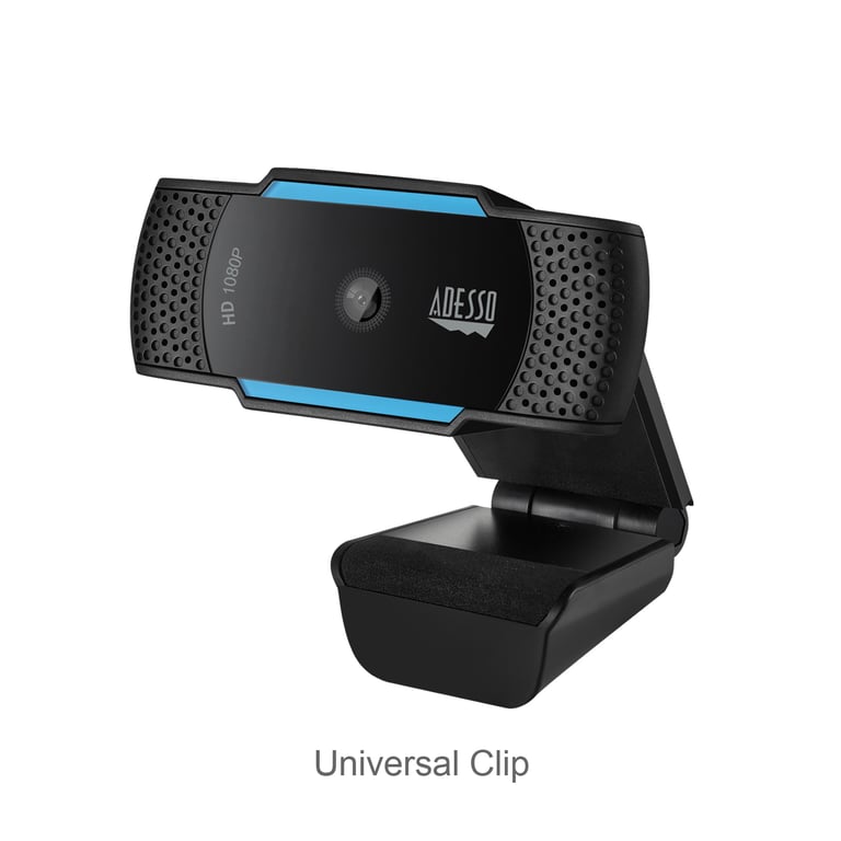 Webcam Adesso CyberTrack K1 – 2,1 MP, 1920 x 1080 pixels, USB 2.0 - vue 5